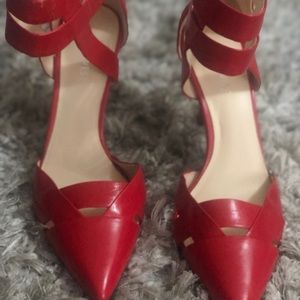 Nine West red heels!